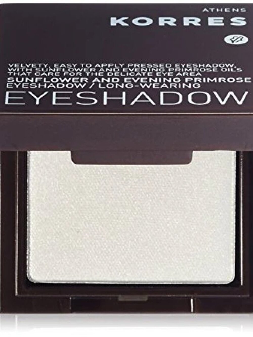 2/$20 KORRES: Single Eyeshadow - 10 White